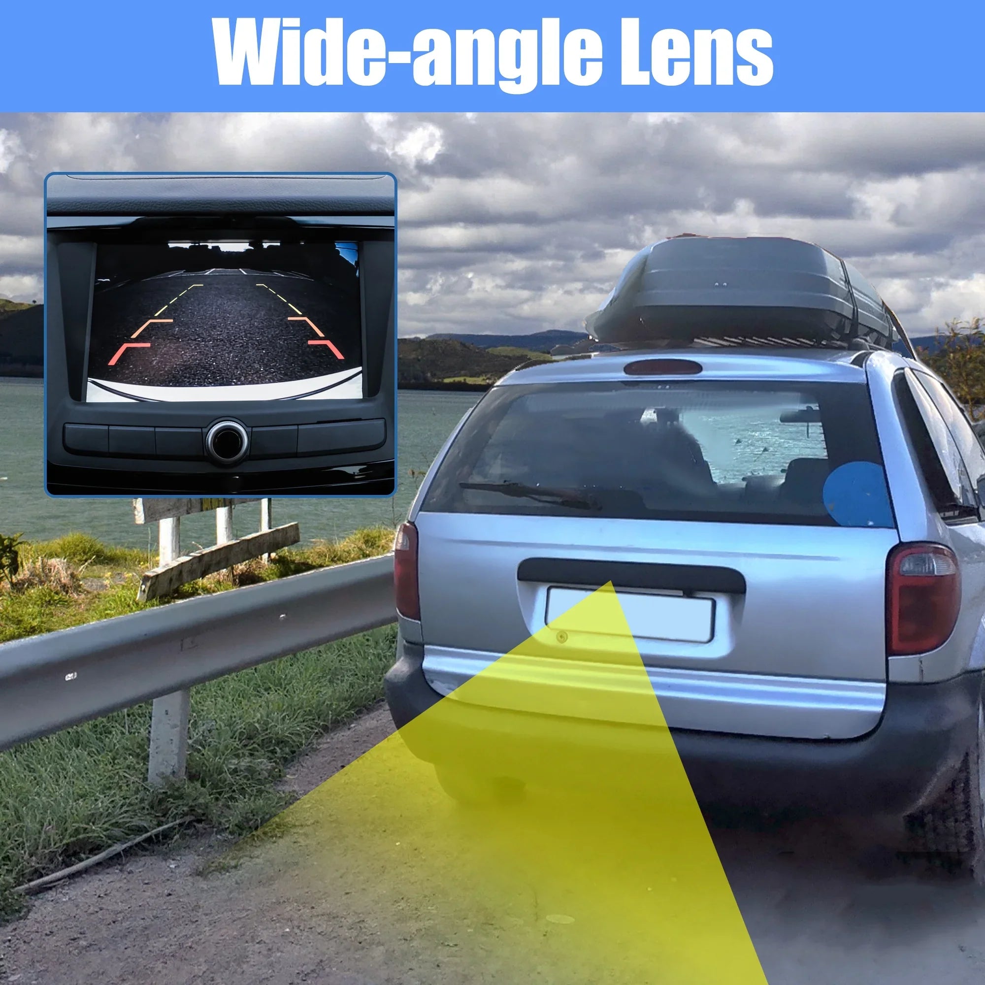 Unique Bargains Car Rear View Reversing Backup Parking Camera No.68210237AE for Chrysler 300 2015-2017