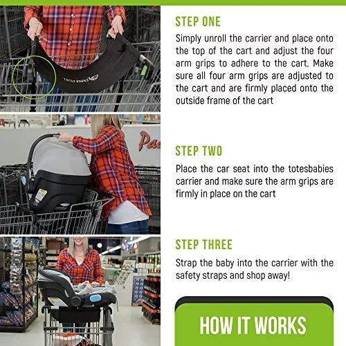 Totes Babies Car Sizeeat Carrier