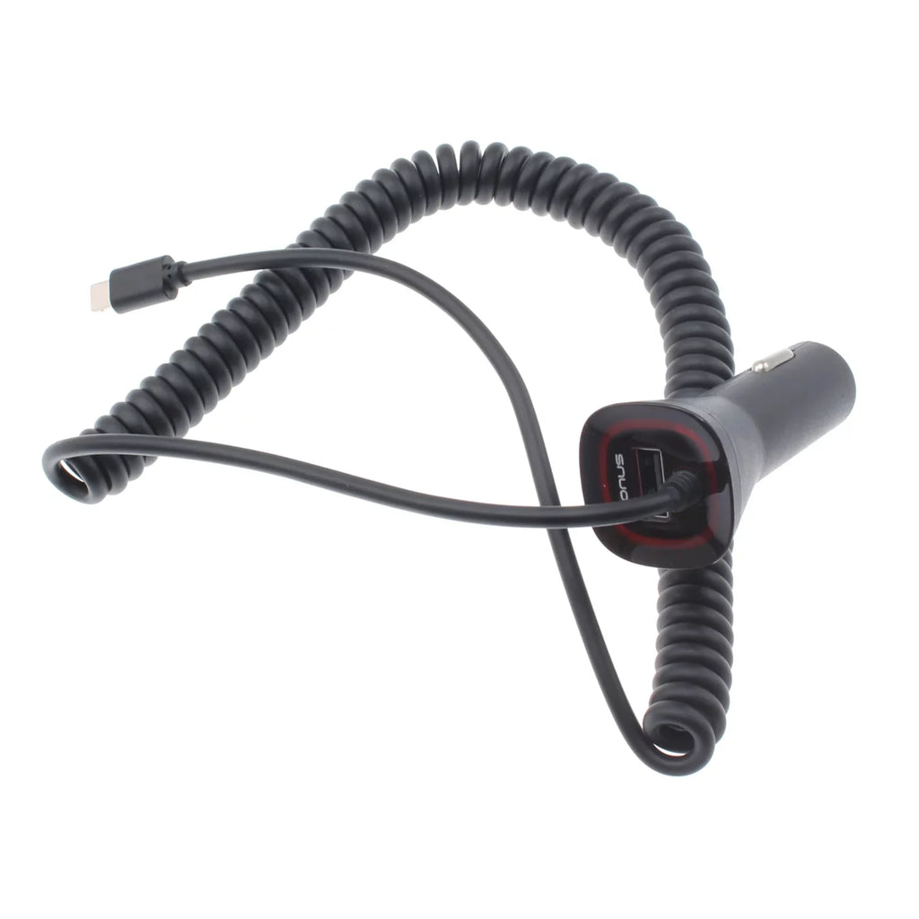 Fast Car Charger with Phone Mount - TYPE-C DC Sizeocket Adapter and Air Vent Holder Auto Lock for CAT Size48c,Size61,Size62 Pro - Coolpad Legacy,Size,Brisa - Cricket Ovation, Influence, 2, Icon 2 - J8N
