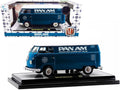 1960 Volkswagen Delivery Van "Pan Am" Turquoise with Ivory Top Limited Edition to 7000 pieces Worldwide 1/24 Diecast Model by M2 Machines