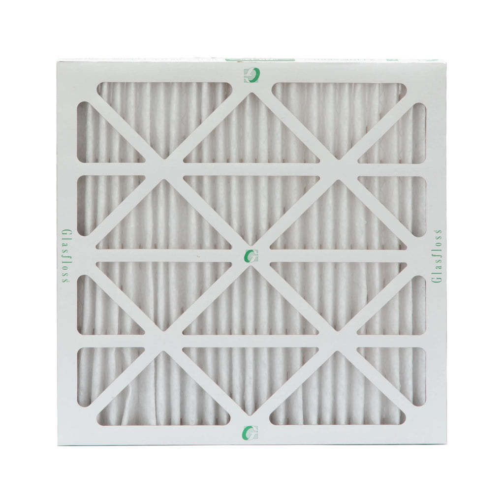12 Pack of 18x18x2 MERV 10 Pleated 2" Inch Air Filters by Glasfloss. Actual Sizeize: 17-1/2 x 17-1/2 x 1-3/4