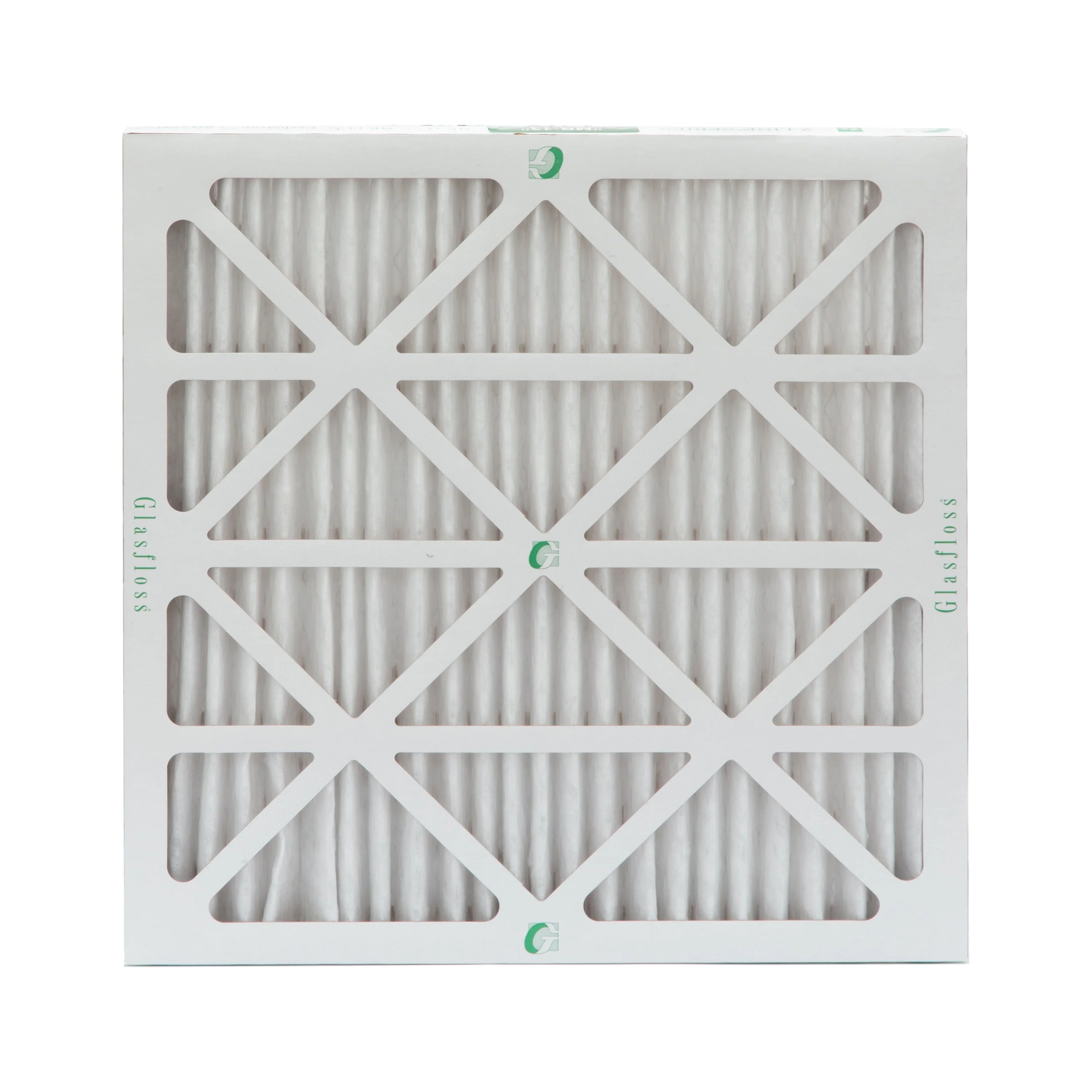 12 Pack of 18x18x2 MERV 10 Pleated 2" Inch Air Filters by Glasfloss. Actual Sizeize: 17-1/2 x 17-1/2 x 1-3/4