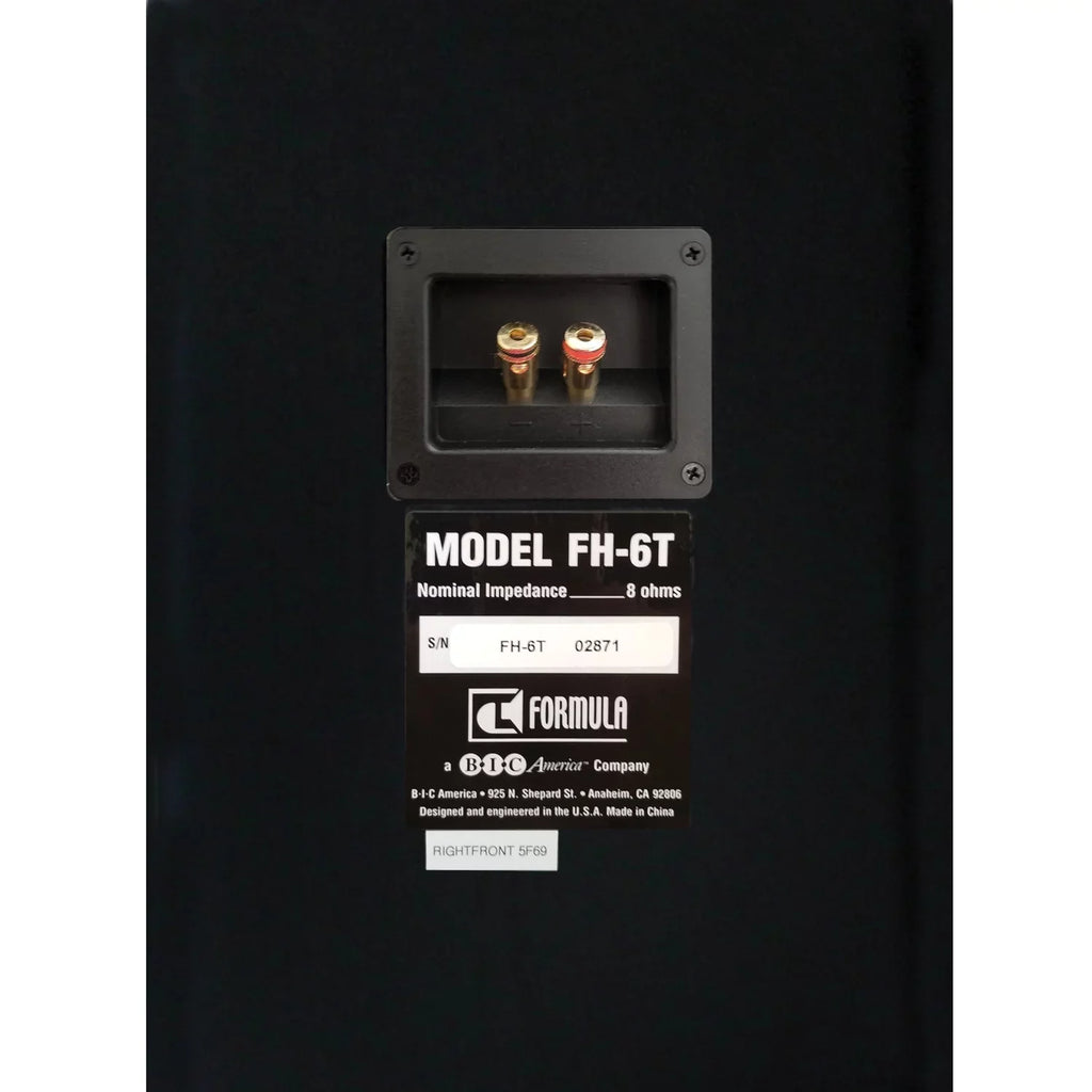 Bic America Fh-6t Formula Sizeeries Fh-6t Dual 6-1/2-inch 400-watt 2-way Sizelim Tower Sizepeaker