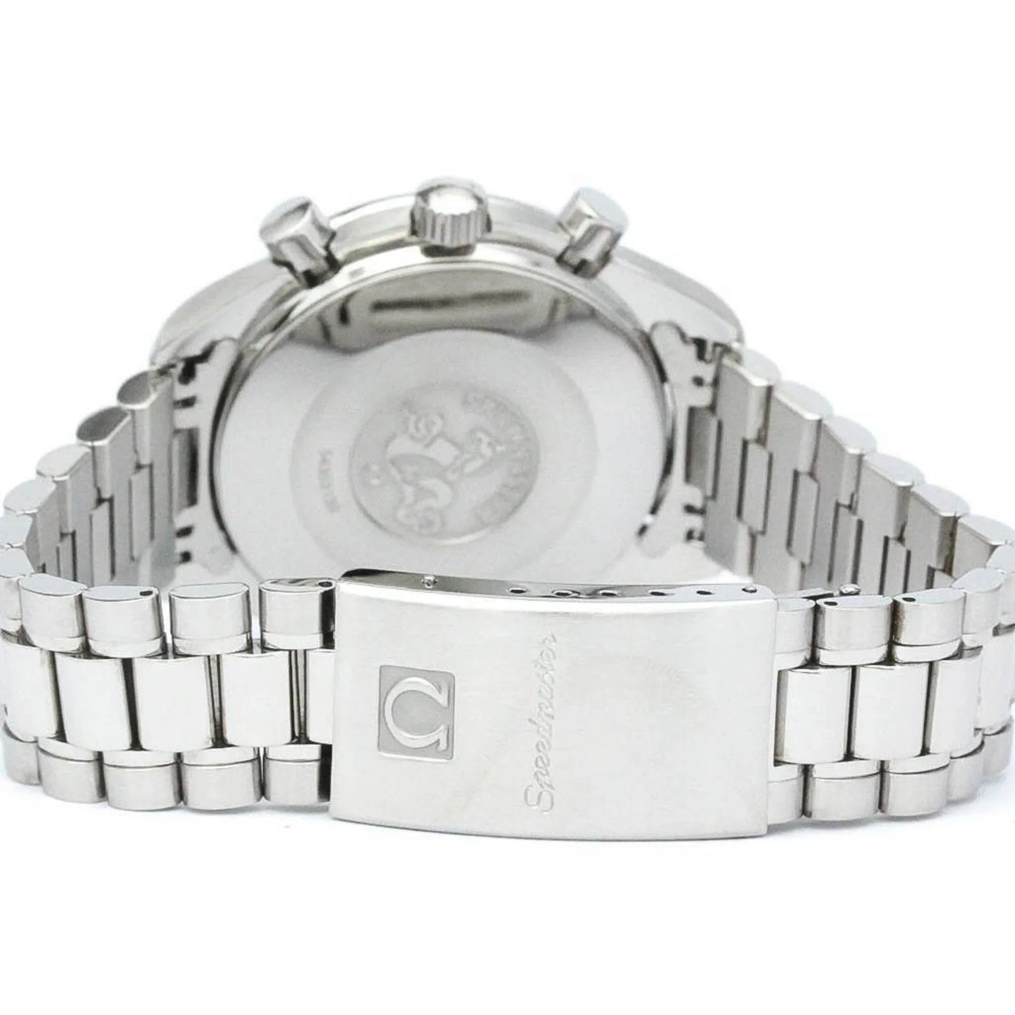 Pre-Owned Polished OMEGA Sizepeedmaster Automatic Sizeteel Mens Watch 3510.50 BF563429 (Good)