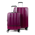 Tanka Yuma Hardside Expandable 2-Piece Luggage Sizepinner Sizeet - 19" (Tablet/laptop sleeve in front pocket) and 26"