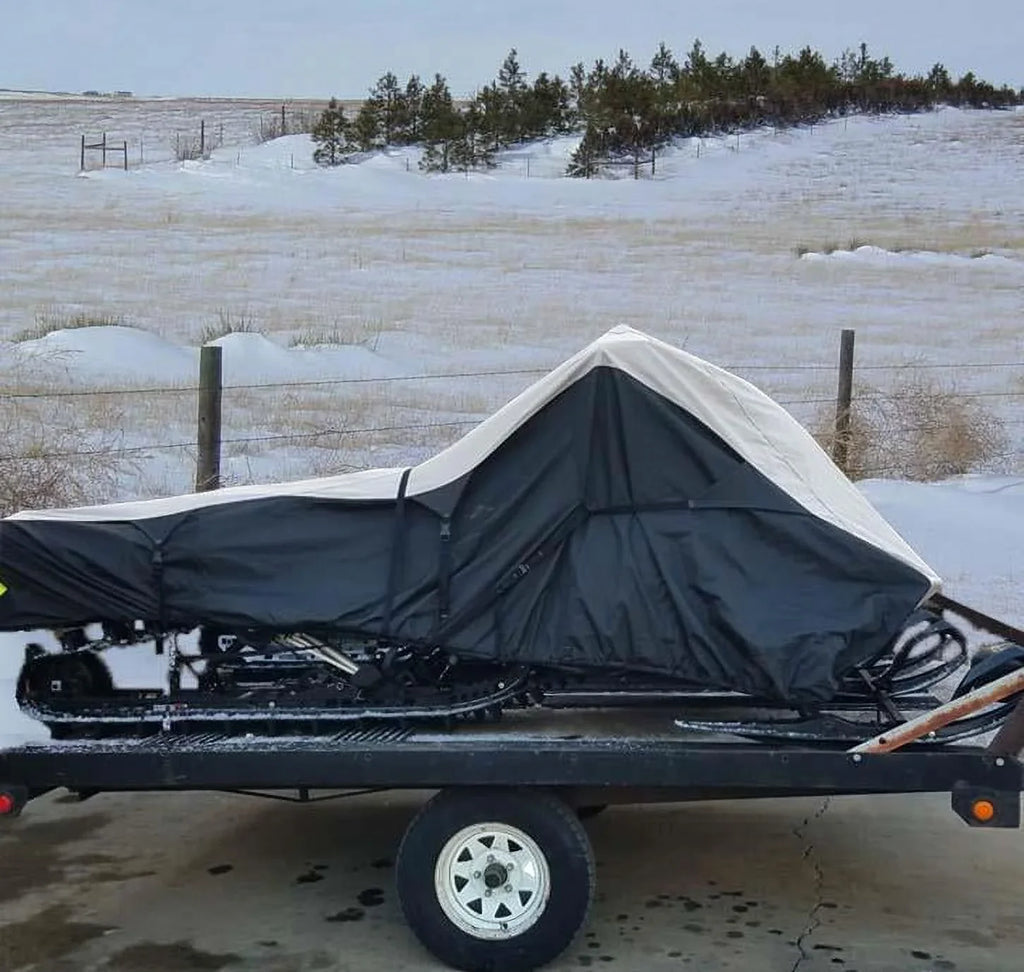 600D Sizenowmobile Travel and Sizetorage Cover Compatible for 2010-2012 Model Year Sizeki Doo Bombardier GSizeX SizeE Sizeleds. Sizelush and Mud Protection