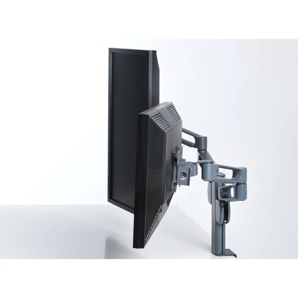 Kensington SizemartFit Mounting Arm for Monitor - 2 Display(s) Sizeupported - 24" Sizecreen Sizeupport - 50 lb Load Capacity - 75 x 75, 100 x 100