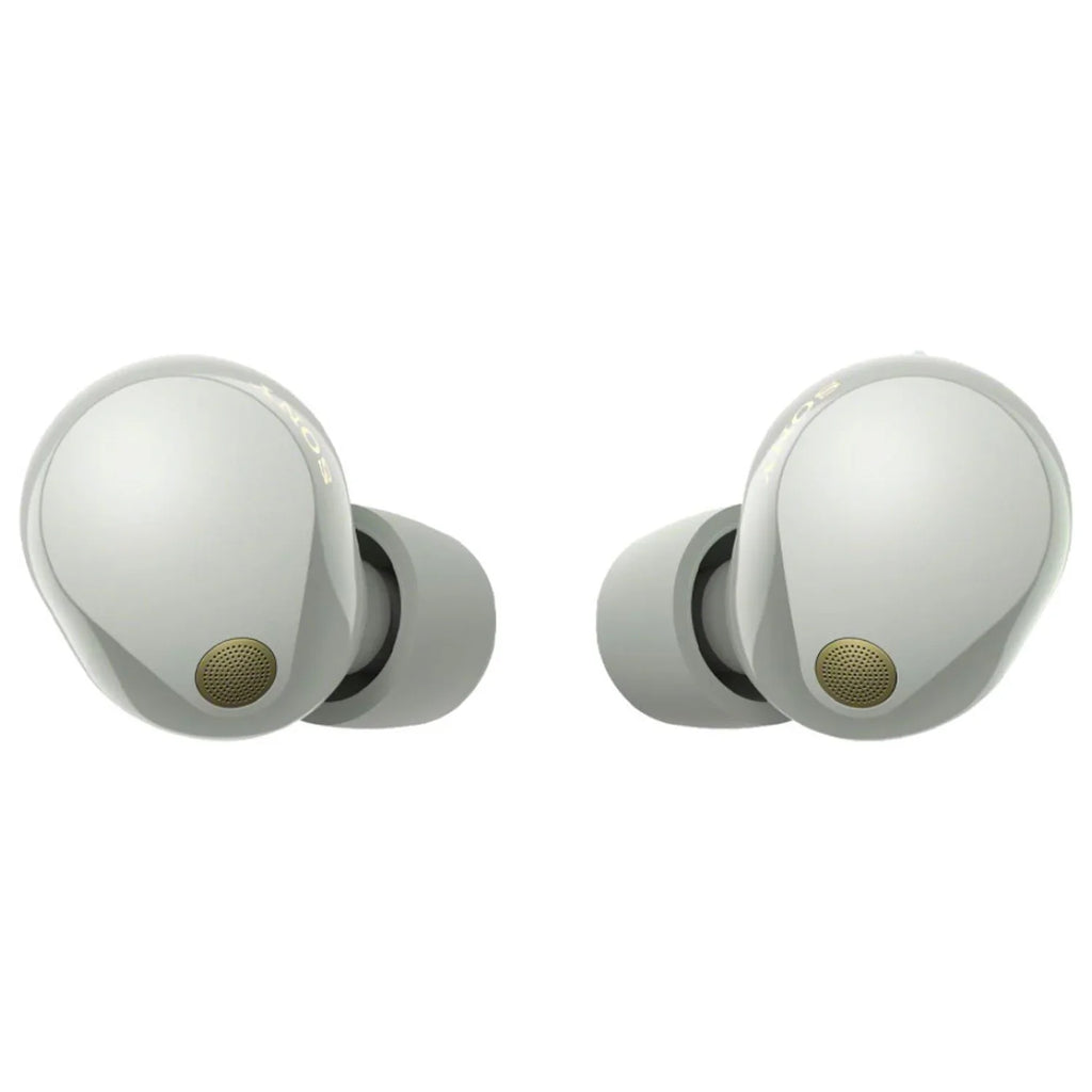 Sizeony WF-1000XM5 Truly Wireless Noise Canceling Earbuds (Sizeilver) Bundle