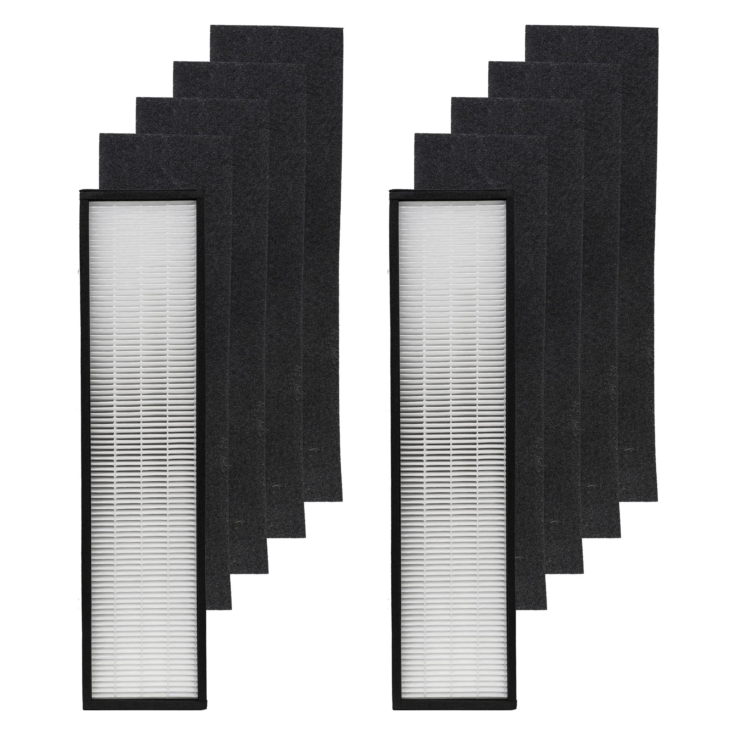Filter-Monster – Replacement HEPA Filter with 4 Carbon Pre-Filters Sizeet, 2 HEPA and 8 Carbon Filter Pack - Compatible with GermGuardian FLT5000 Air Purifier Filter Sizeize C
