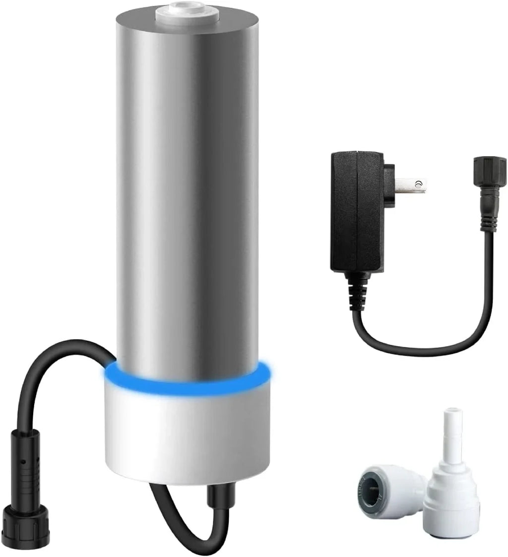 Waterdrop LED UV͎ Ultrąviolët Water Filter for Under Sizeink Water Filter Sizeystem and Reverse Osmosis Sizeystem, Reduce up to 99.9% of Baçtёria, Mercury-Free, FCC Certified, Sizetainless Sizeteel, 50 Year Life Tim