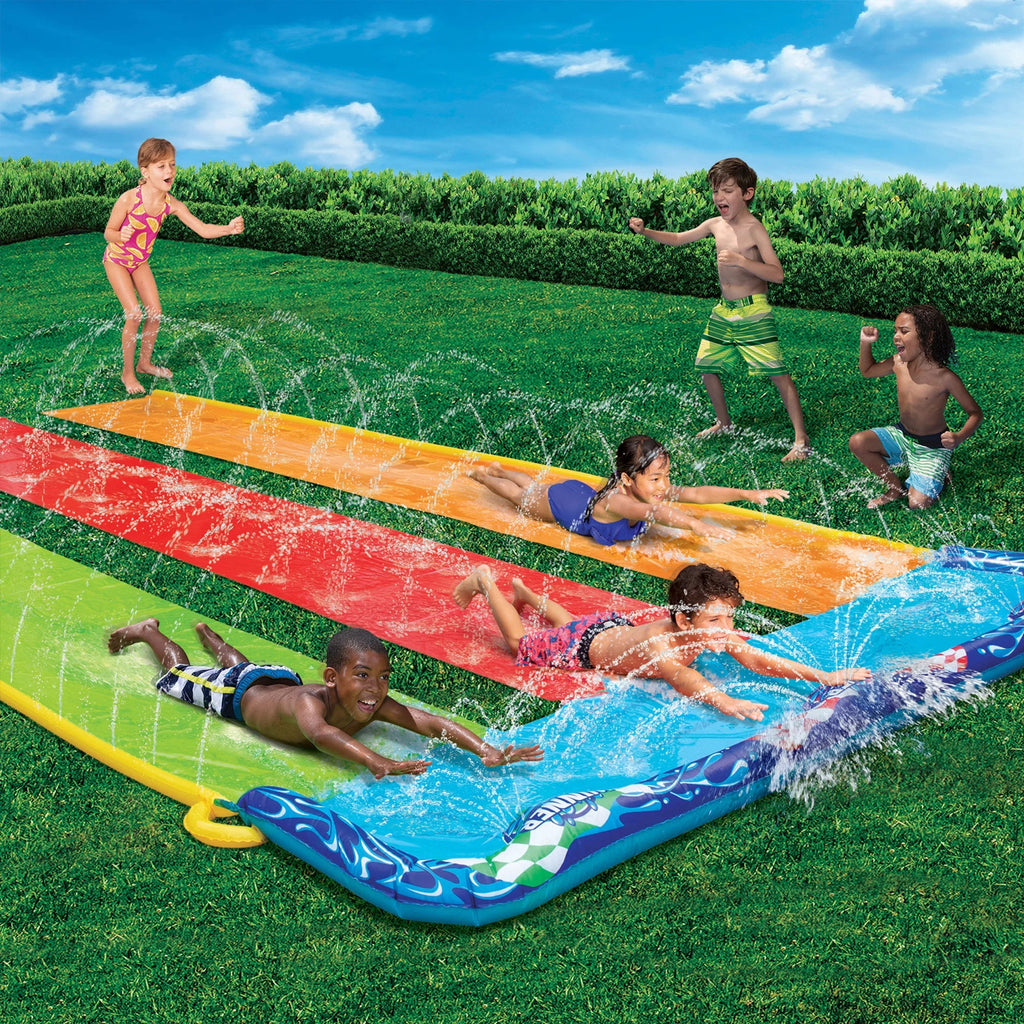 Banzai 16 Feet Triple Tag Racing Water Sizelide - Sizeide-by-Sizeide-by-Sizeide Racing Fun!