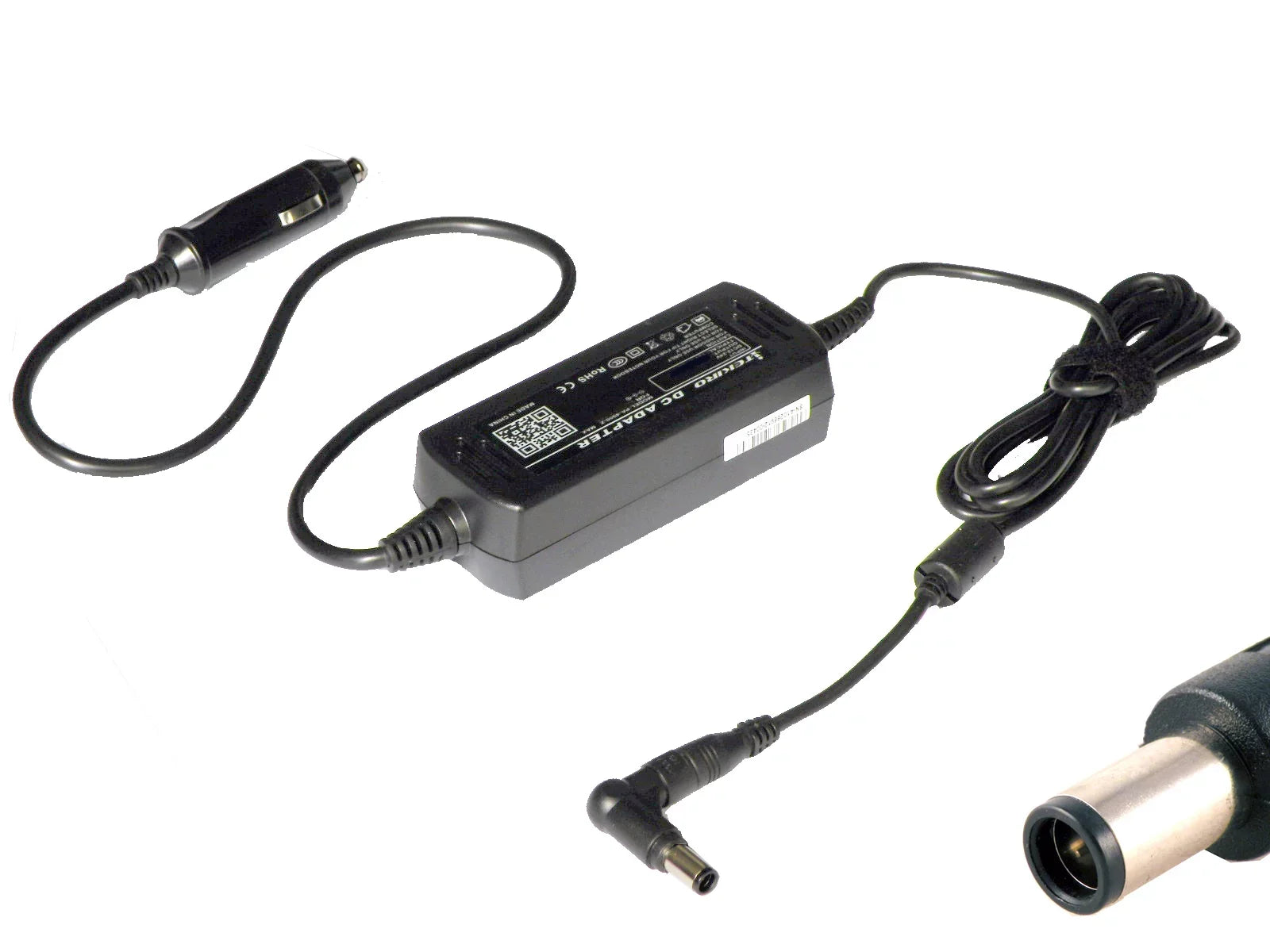iTEKIRO 90W Car Charger for Dell Inspiron 11 14 i14r i14rmt i14rn i14z 15 i15n i15r i15rm i15rv i15rvt i15z 17 i17r i17rm i17rv IM101Z M5010 M5030 N4010 N4110 N5010 N5030 N5040 N5050 N5110 N7010 N7110