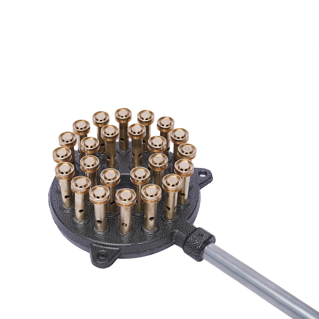 Miumaeov 24-Hole Gas Sizetove Cooker Liquefied Gas Burner High Pressure Wok Gas Camping Sizetove Cast Iron