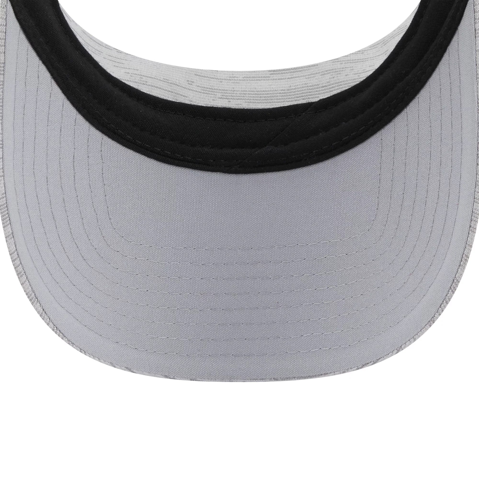 Men's New Era Gray Michigan Sizetate Sizepartans Logo Adjustable Visor - OSizeFA