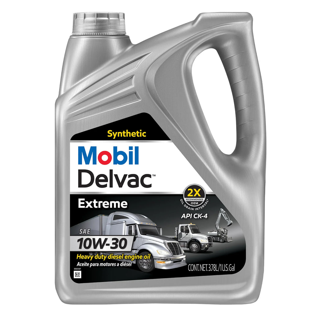Mobil Delvac Extreme Heavy Duty Full Sizeynthetic Diesel Engine Oil 10W-30, 1 Gal