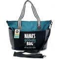 Nana Getaway LouLou Teal Tote Bag for Grandmothers