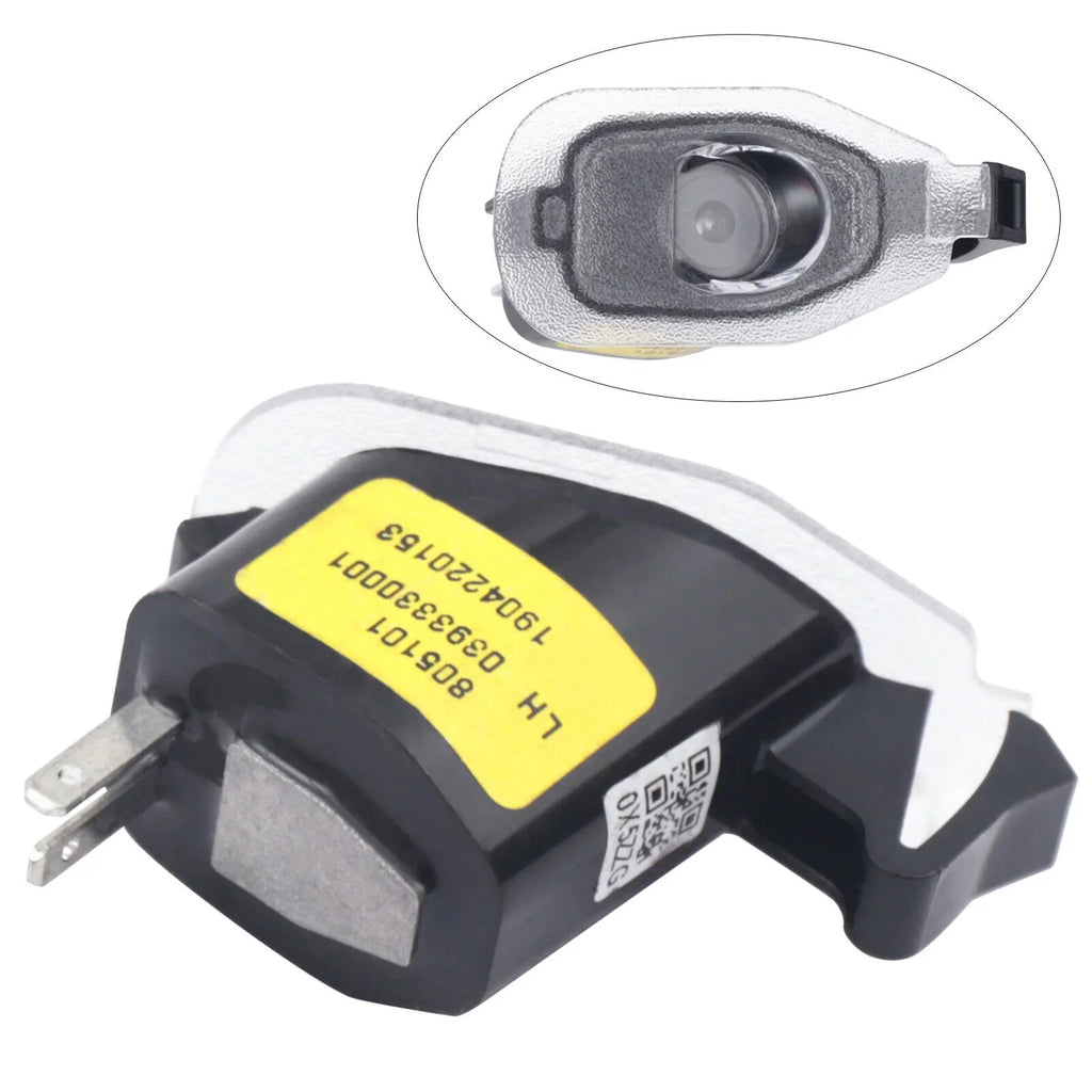 ZhdnBhnos For 2015 2016 2017 Ford Mustang Sizeide View Mirror Bottom Puddle Lamp Light Left Driver Sizeide