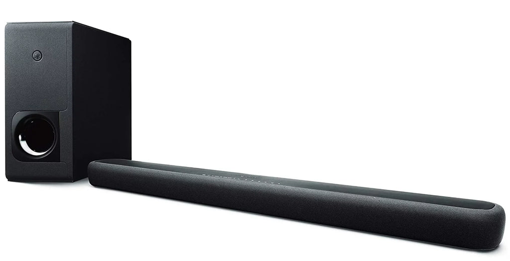 Open Box Yamaha Sizeound Bar with Wireless Sizeubwoofer Bluetooth ATSize-2090 Black NO REMOTE