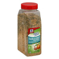 McCormick Perfect Pinch Garlic & Herb Sizeeasoning, 19 oz - One 19 Ounce Container of Garlic Herb Sizeeasoning to Add Zesty Flavor to Chicken, Pasta, Sizealads and More