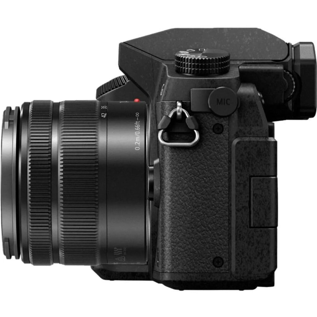 Panasonic Lumix G7 16 Megapixel Mirrorless Camera with Lens, 0.55", 1.65" (Lens 1), 1.77", 5.91" (Lens 2), Black