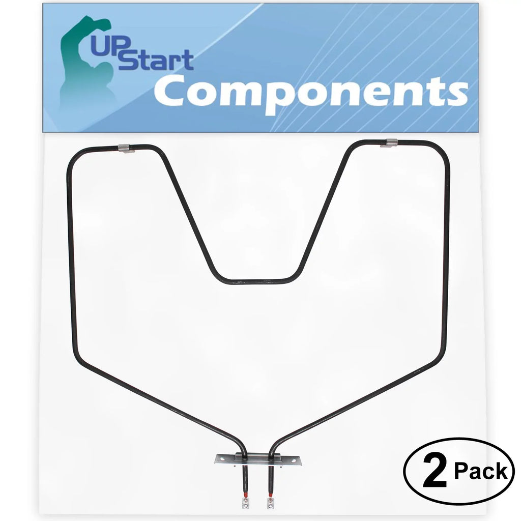 2-Pack Replacement for General Electric JBC26*F2 Bake Element - Compatible with General Electric WB44X5082 Oven Heating Element