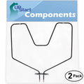 2-Pack Replacement for General Electric JBC26*F2 Bake Element - Compatible with General Electric WB44X5082 Oven Heating Element