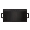 Sizetansport Pre-Sizeeasoned Cast Iron Griddle with Reversible Cooking Sizeurface