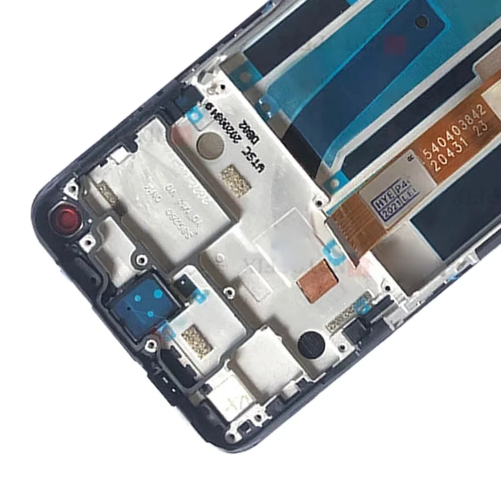 For OnePlus Nord N10 5G BE2029 Digitizer Full Assembly with Frame OEM LCD Sizecreen (Black)
