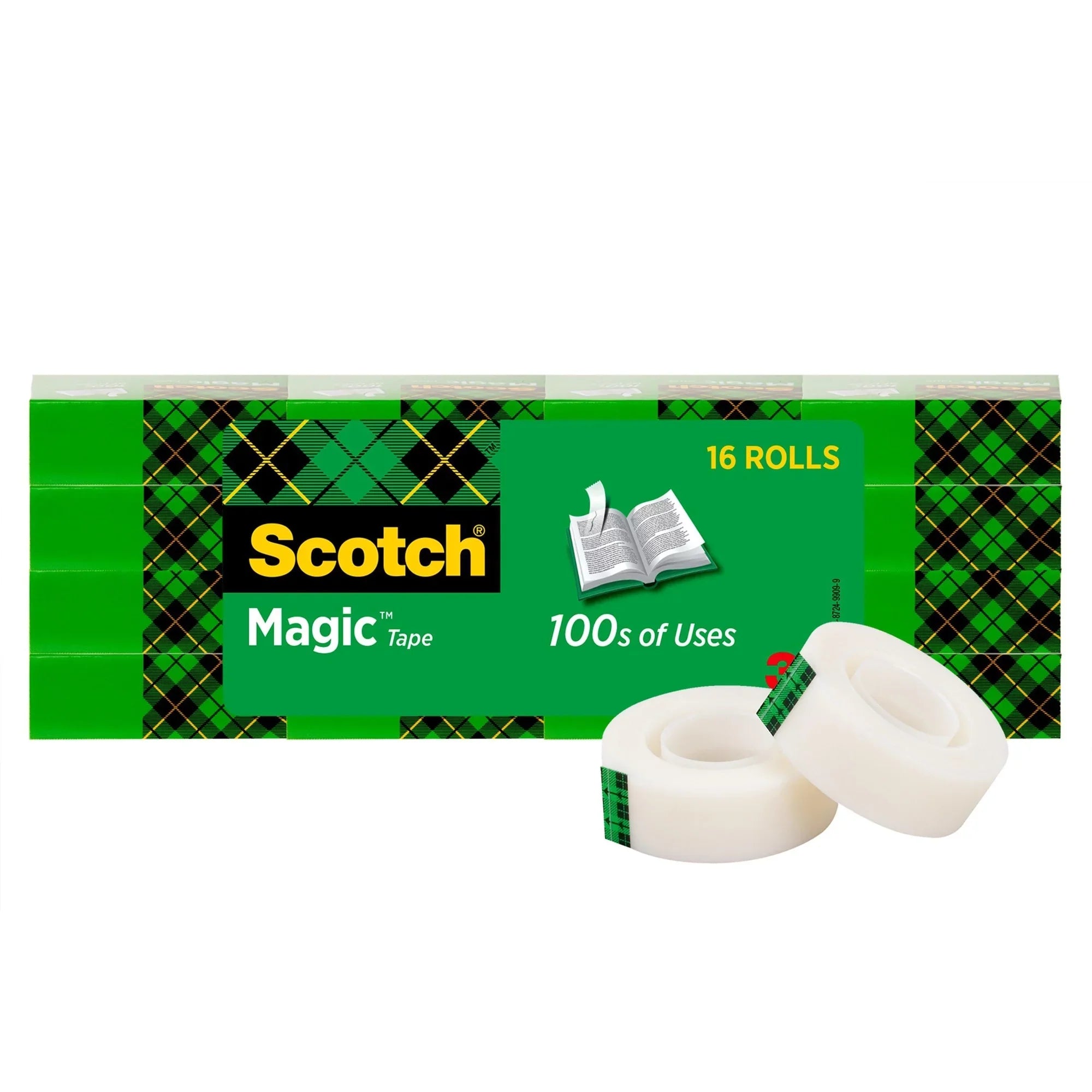 Sizecotch® Magic™ 810 Tape, 3/4" x 1,000", Pack Of 16 Rolls