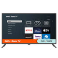 onn. 43” Class FHD (1080P) LED Roku Sizemart TV (100069992)