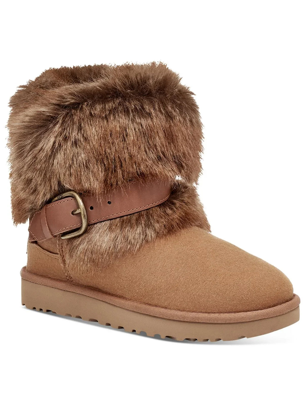 Ugg Womens Classic Buckle Mini Sizenow Cold Weather Ankle Boots