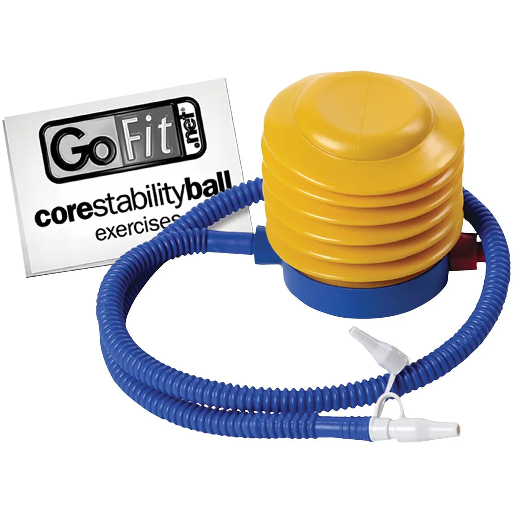 GoFit GF-EPGYM ProGym Extreme & GF-75BALL Exercise Ball with Pump (75cm; Blue)