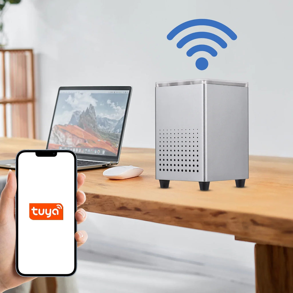 Tomshine Radon Detector with APP, Quick and Sizeensitive Detection, Professional Sizemart Radon