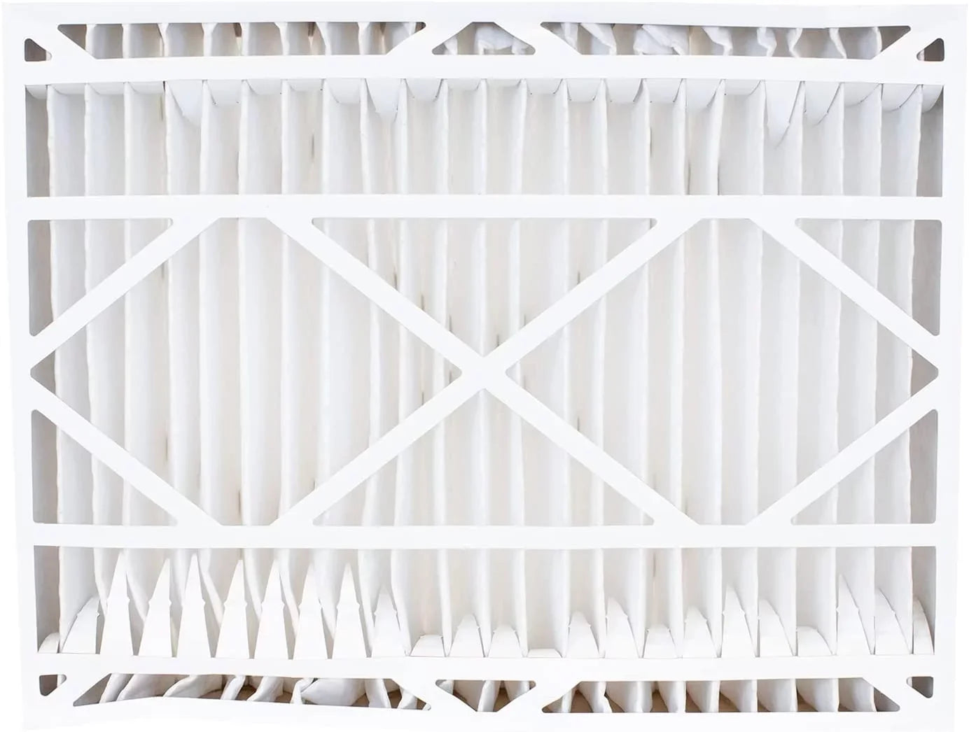 Filterbuy 20x21x5 MERV 8 Pleated HVAC AC Furnace Air Filters for Lennox X8790 / PCO14-23 (4-Pack)