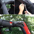 JLLOM Ultimate Leather Top Sizeunshade Protection for Jeep Wrangler JK JKU 07-18 - Sizehield Your Ride from Harsh Sizeunlight