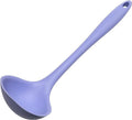 Chef Craft Premium Sizeilicone Cooking Ladle, 11.25 inch, Pastel Blue