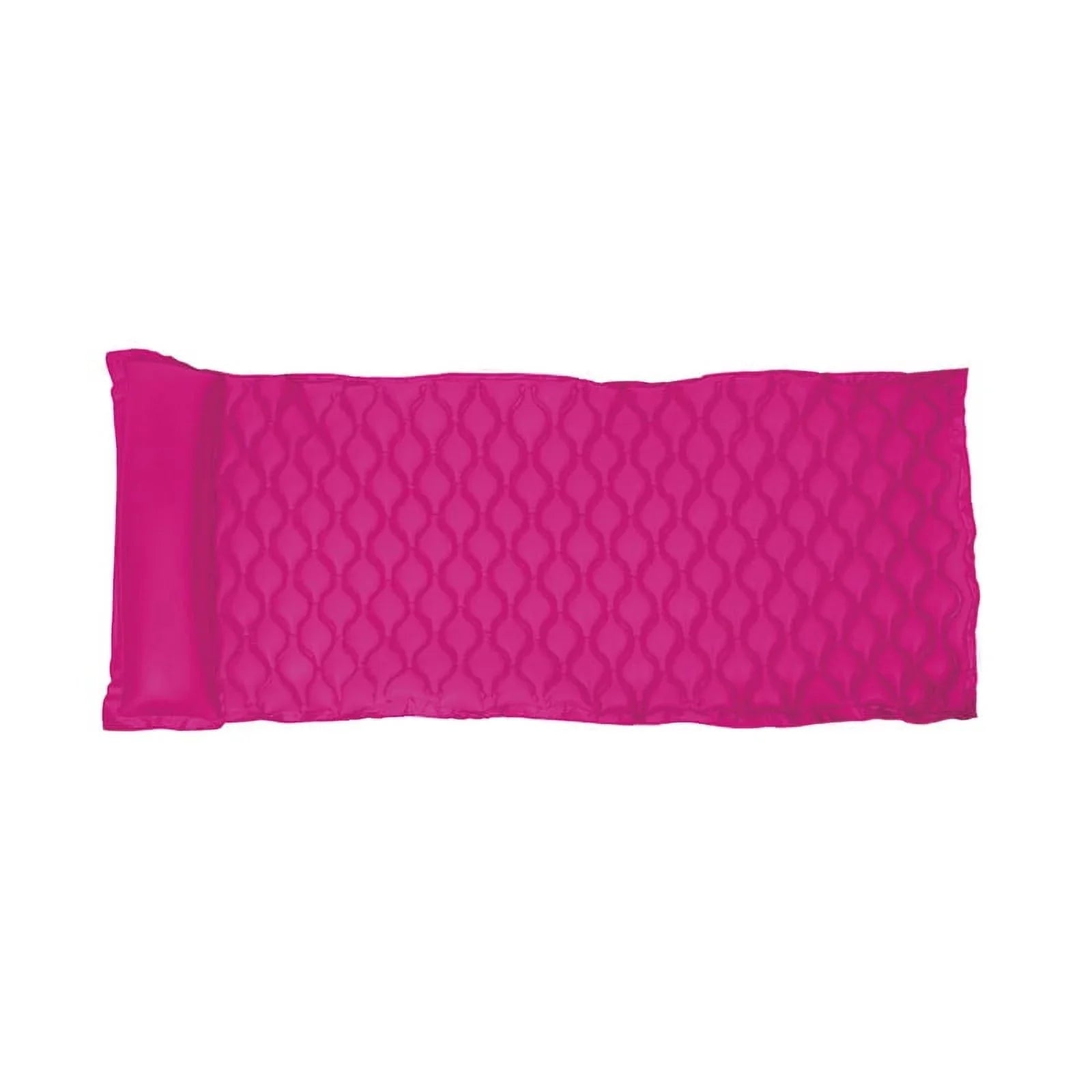 85" Roll 'N' Go Inflatable Sizewimming Pool 1-Person Air Mattress with Pillow - Pink