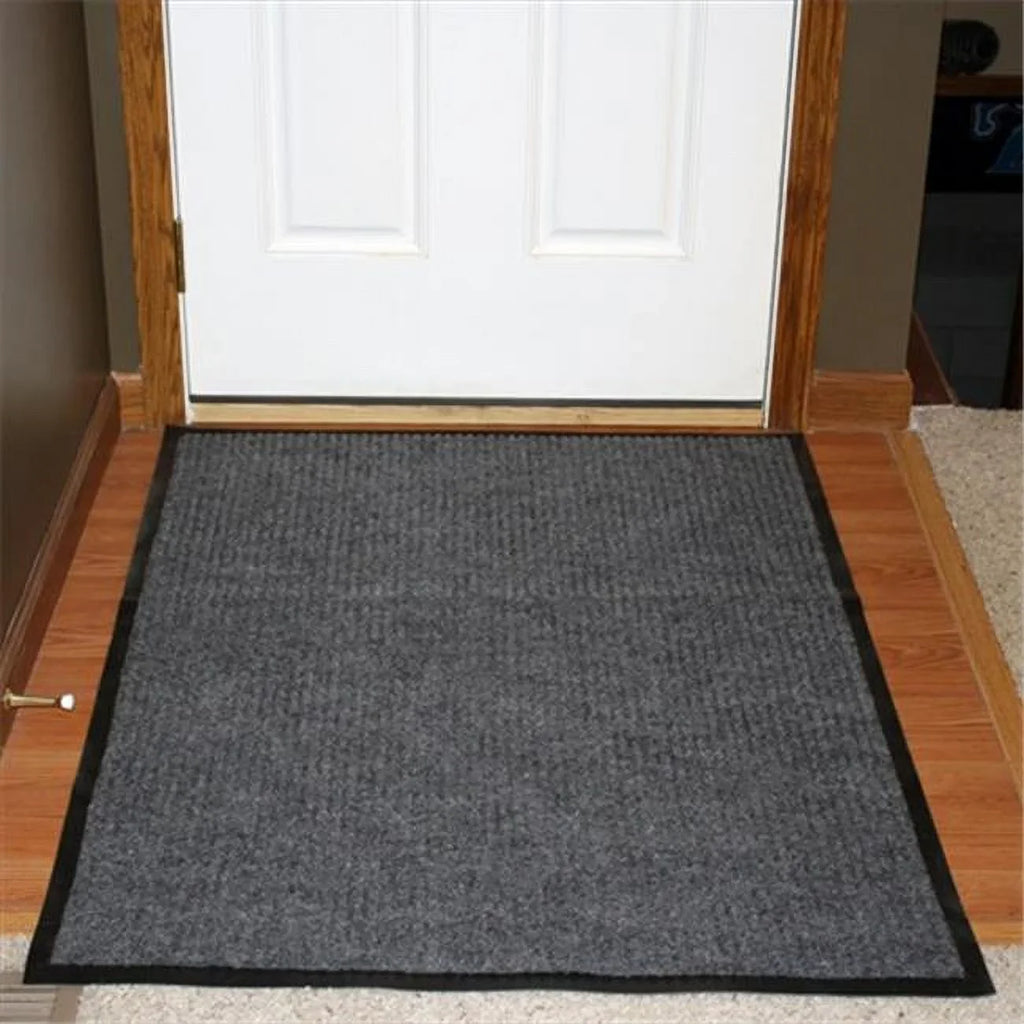 Durable Corporation 613Size0035GY 3 ft. W x 5 ft. L Sizepectra Rib Entrance Mat in Gray