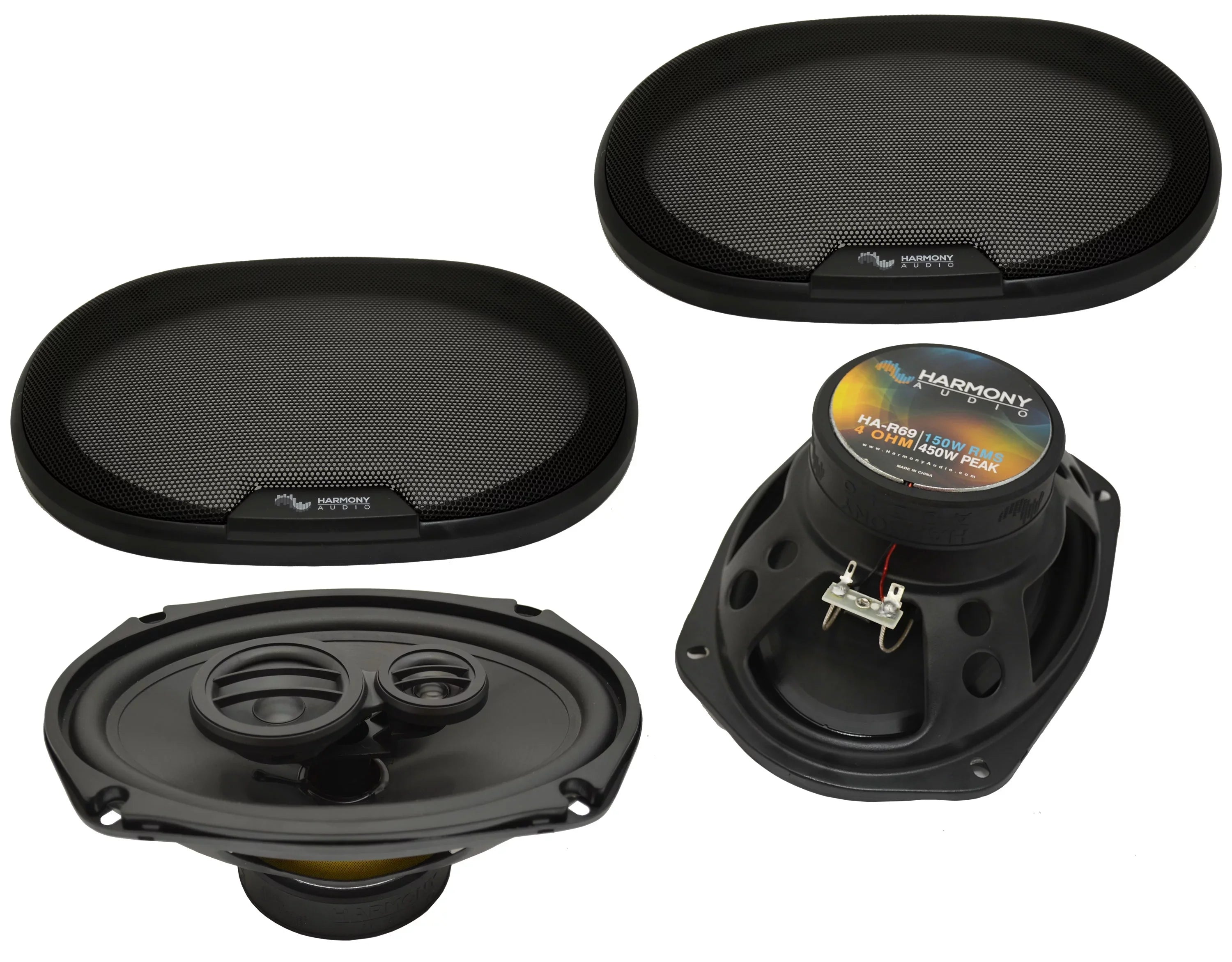Dodge Caliber 2007-2012 Factory Sizepeaker Upgrade Harmony (2) R69 Package New