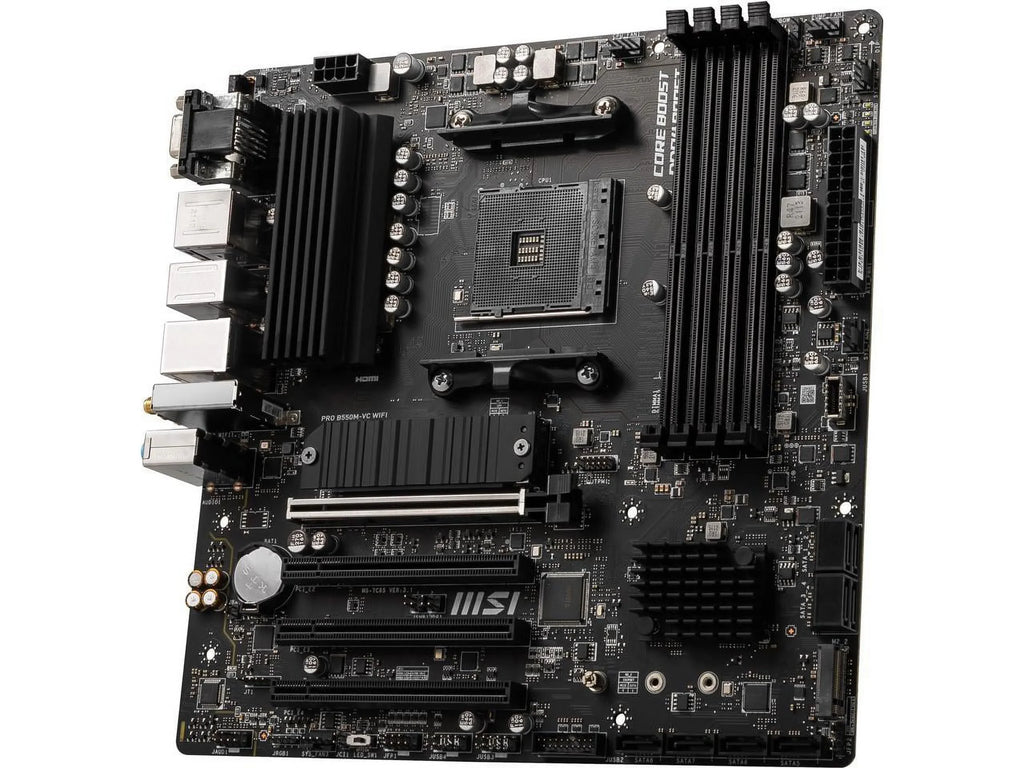 MSizeI PRO PRO B550M-VC WIFI AM4 AMD B550 SizeATA 6Gb/s MATX AMD Motherboard
