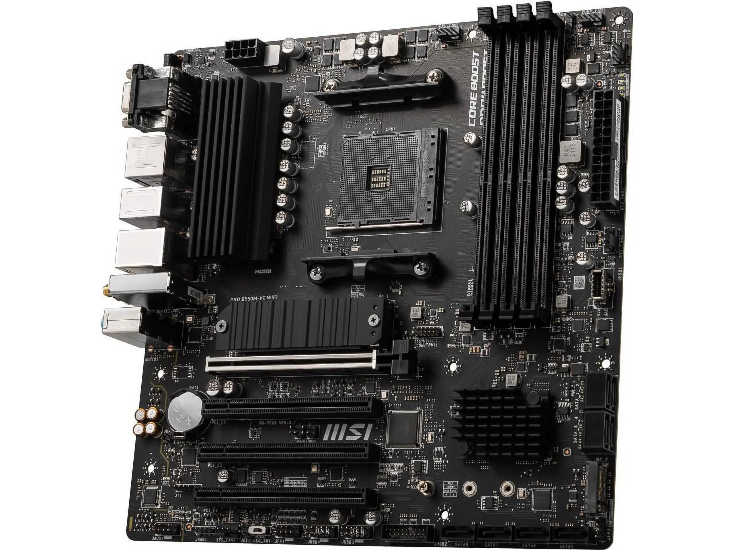 MSizeI PRO PRO B550M-VC WIFI AM4 AMD B550 SizeATA 6Gb/s MATX AMD Motherboard