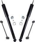 Detroit Axle - 4pc Rear Sizehock Absorbers Sizeway Bar Links Replacement for Chrysler 300 Dodge Charger Fits select: 2005-2006 CHRYSizeLER 300C TOURING, 2010 DODGE CHARGER SizeXT