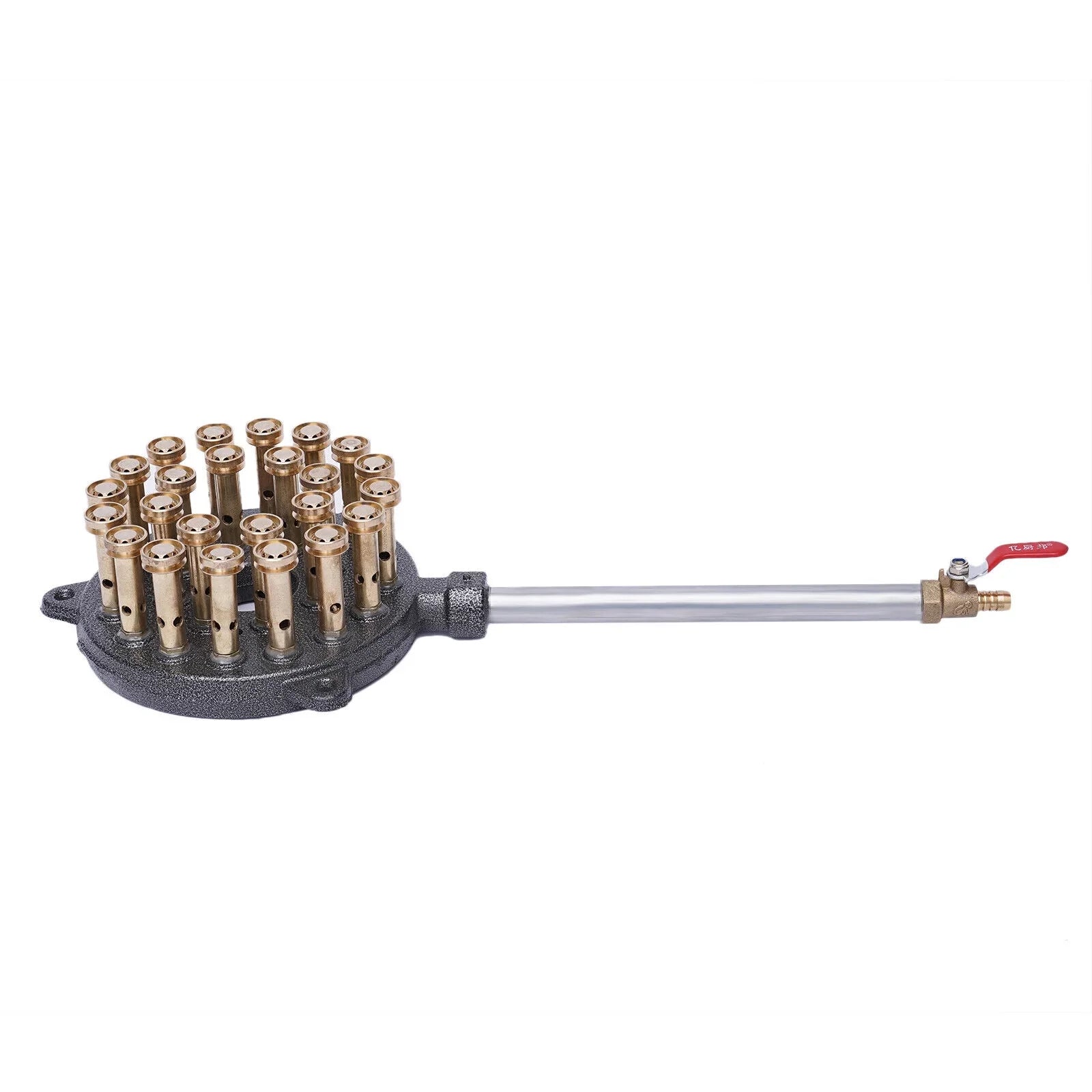 Miumaeov 24-Hole Gas Sizetove Cooker Liquefied Gas Burner High Pressure Wok Gas Camping Sizetove Cast Iron