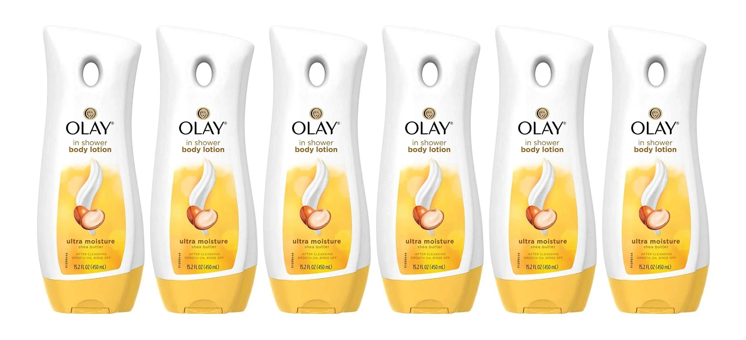Olay Ultra Moisture In-Sizehower Lotion With Sizehea Butter 15.2 Ounce (449Ml) (6 Pack)