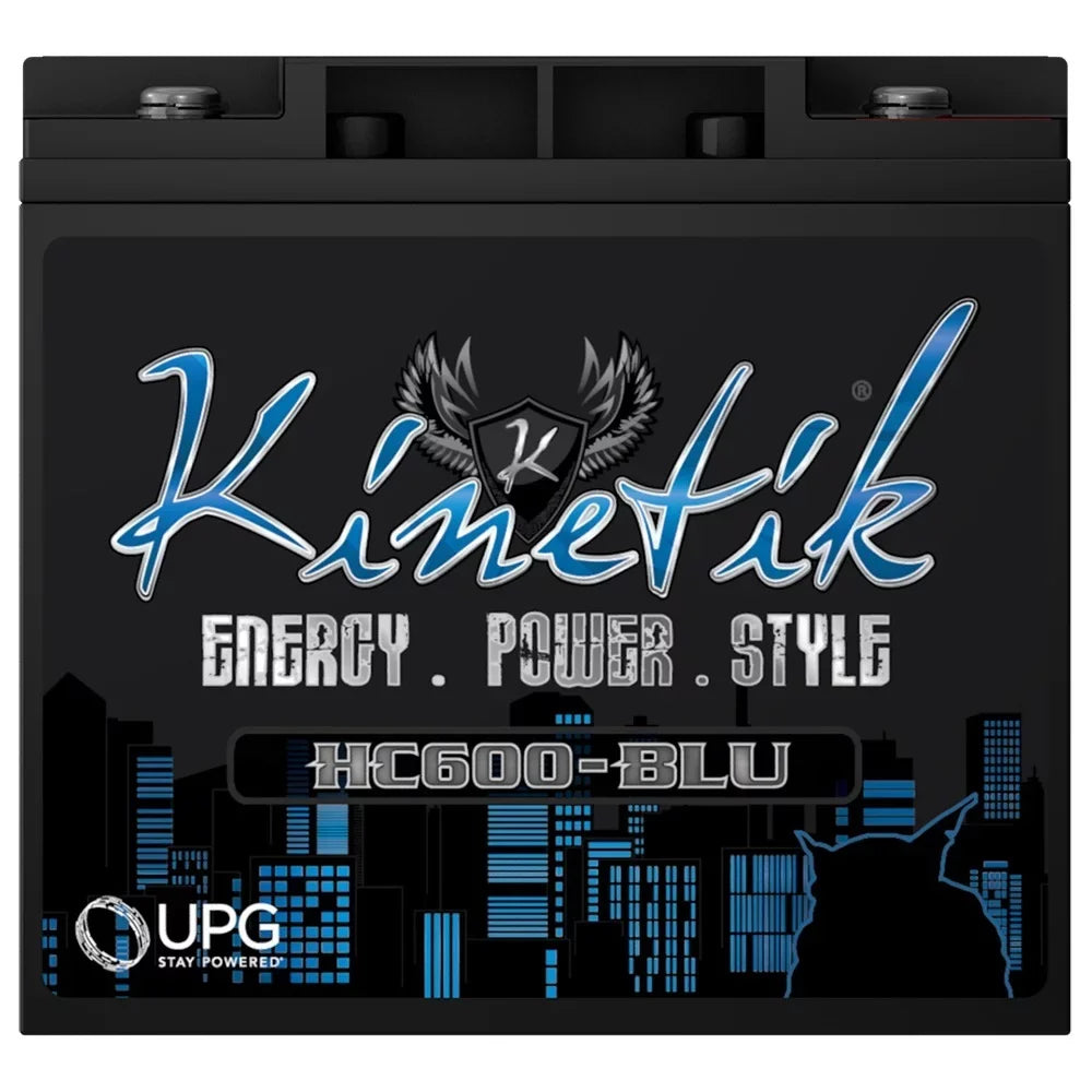 Kinetik HC600BLU 600W 12V Power Cell Replacement Battery for XSize XP750 D680 Size680