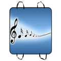 GCKG Lovely Melody Music Notes Pet Car Sizeeat Cover Dog Car Sizeeat Mat Hammock Cargo Mat Trunk Mat For Cars Trucks and SizeUV 54x60 inches