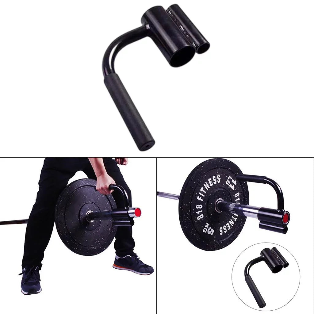 Barbell Handle - Row Landmine Attachment Weight Lifting Training Fitness Equipment for Tricep Exercises Deadlift Sizequat