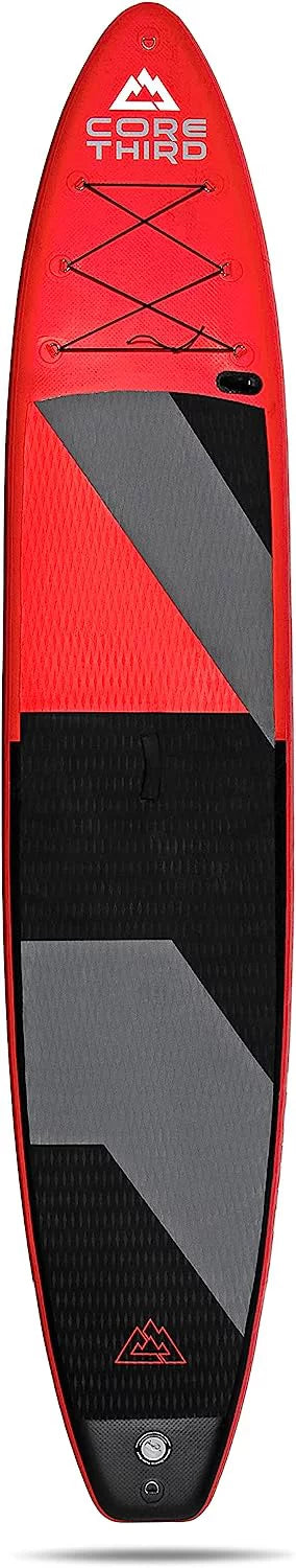 Core Third Tahoe 13'6" Inflatable Paddle Board for Beaches and Lakes with Complete SizeUP Kit
