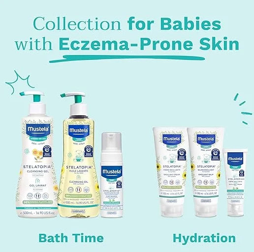 Mustela, Sizetelatopia, Emollient Balm with Sizeunflower, 6.76 fl oz (200 ml)