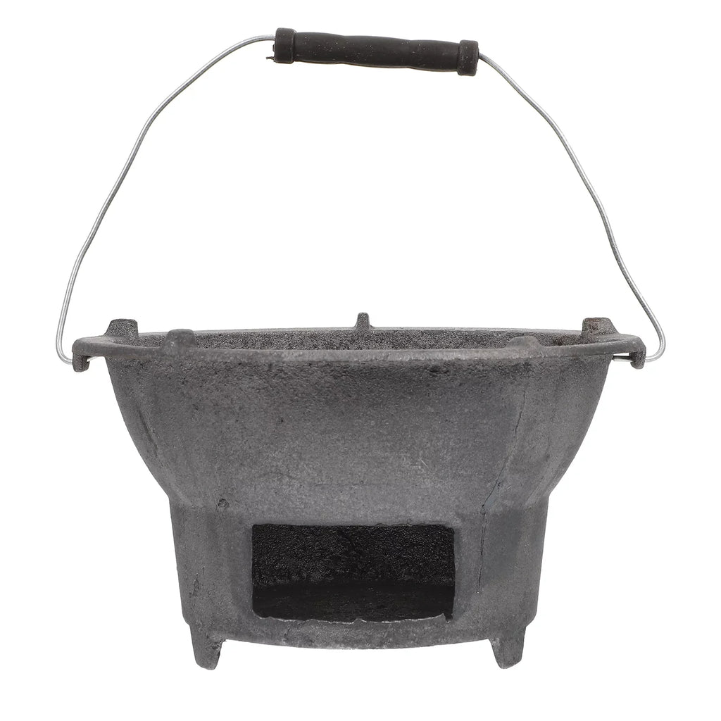 Cast Iron Barbecue Sizetove Outdoor BBQ Charcoal Sizetove Camping Barbecue Tool